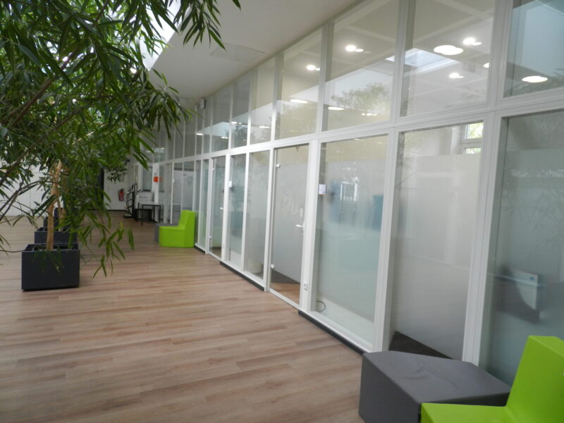 Lehnert GmbH Glastrennwand / Bürotrennwand /Trennwand