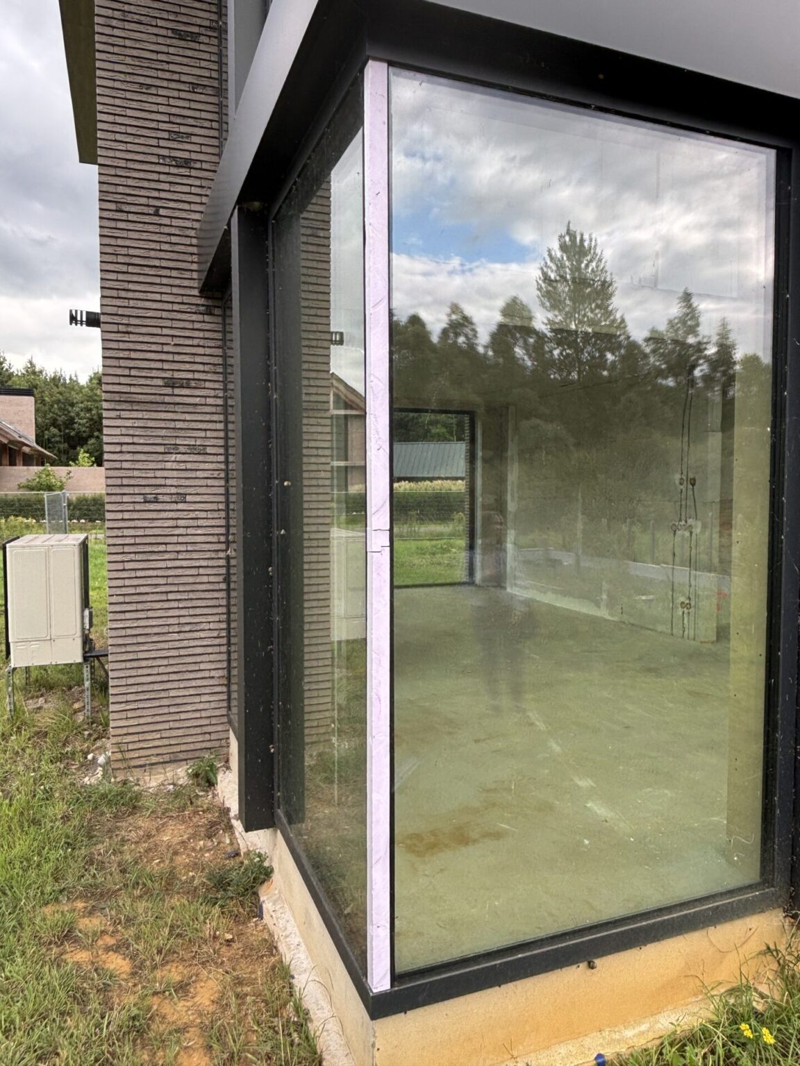 Profel alu-fenster inkl dreifachglas.