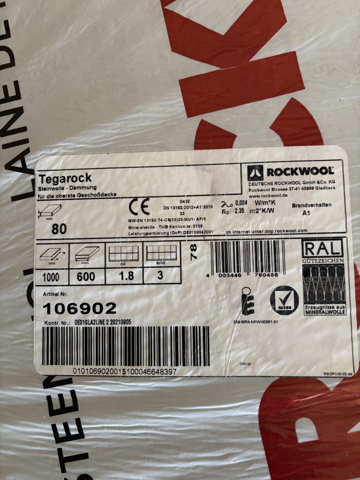 Rockwool Tegarock
