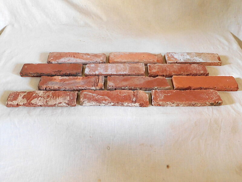 Echt alt Ziegel wand vintage Klinker Backstein riemchen used look