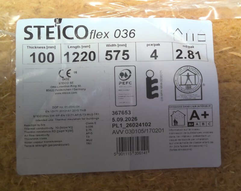 STEICO Holzfaserdämmplatte