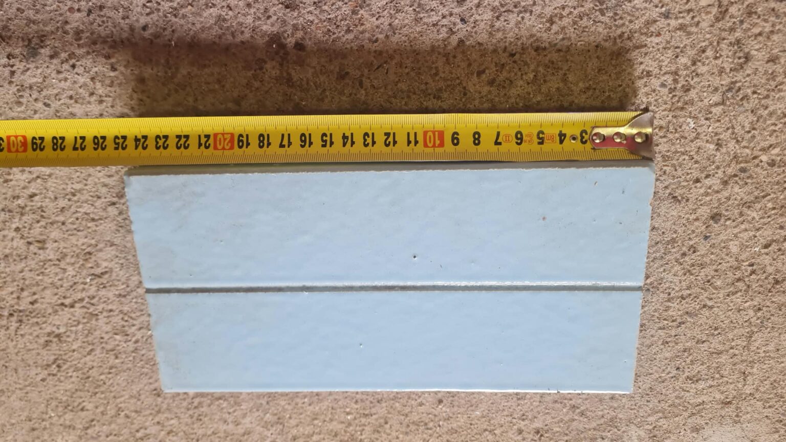DDR Spaltklinker / Spaltplatten -Seltene Farbe (  Blau/Petrol)