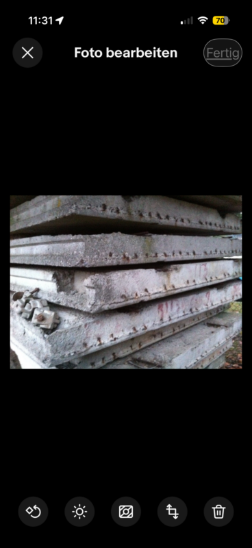 Betondecke Fertigteil