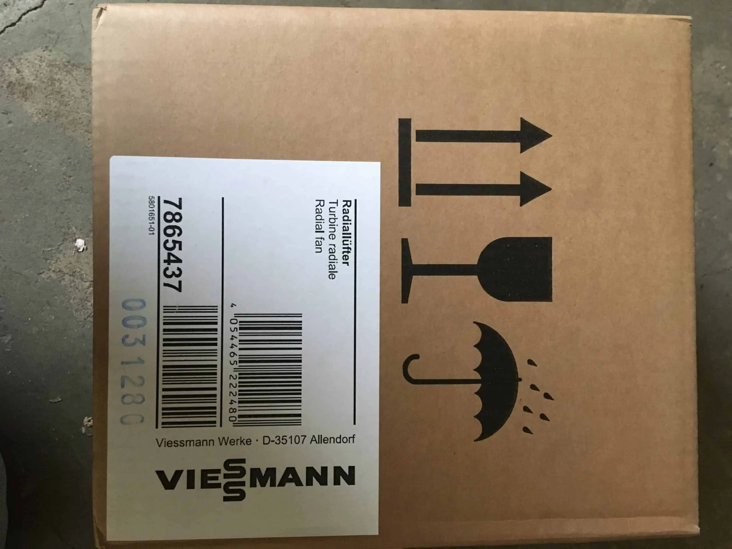 Viessmann 7865437 Radial-Lüfter NEU factory