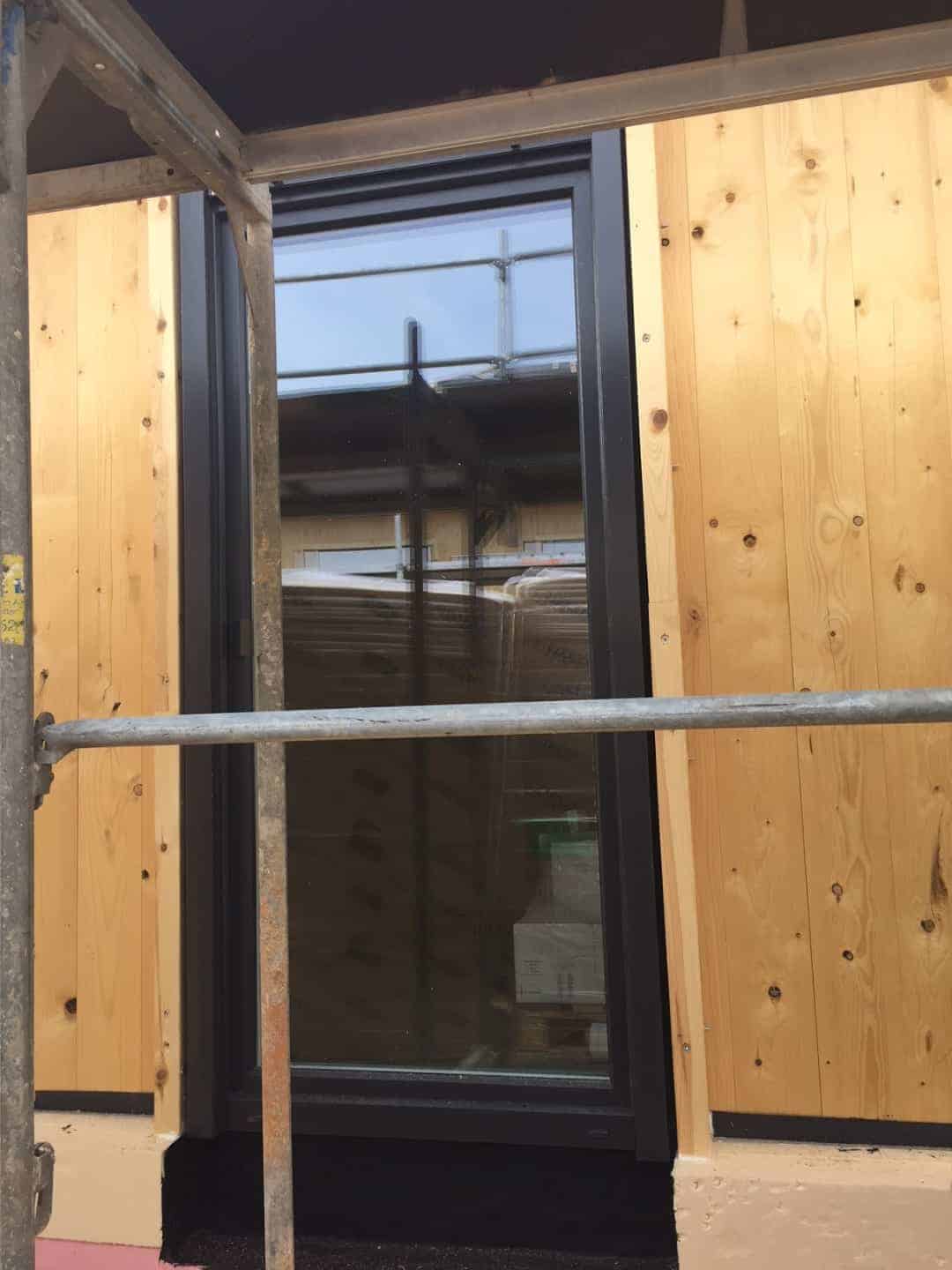 1-FL Balkontür mit Aufsatzrollade