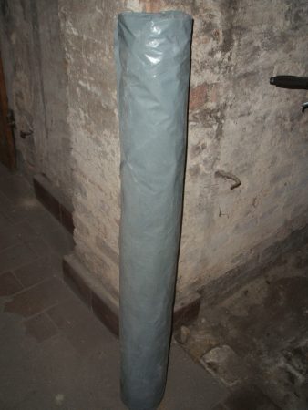 Baufolie Breite 1m, grau, ca.10m Baufolie Breite 1m, grau, ca.10m