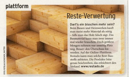 Reste-Verwertung Reste-Verwertung