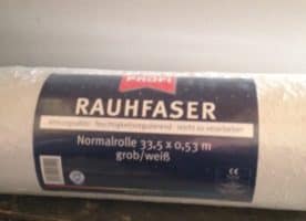 Rauhfasertapete Rauhfasertapete