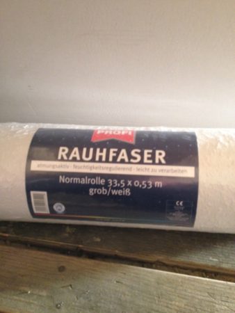 Rauhfasertapete Rauhfasertapete
