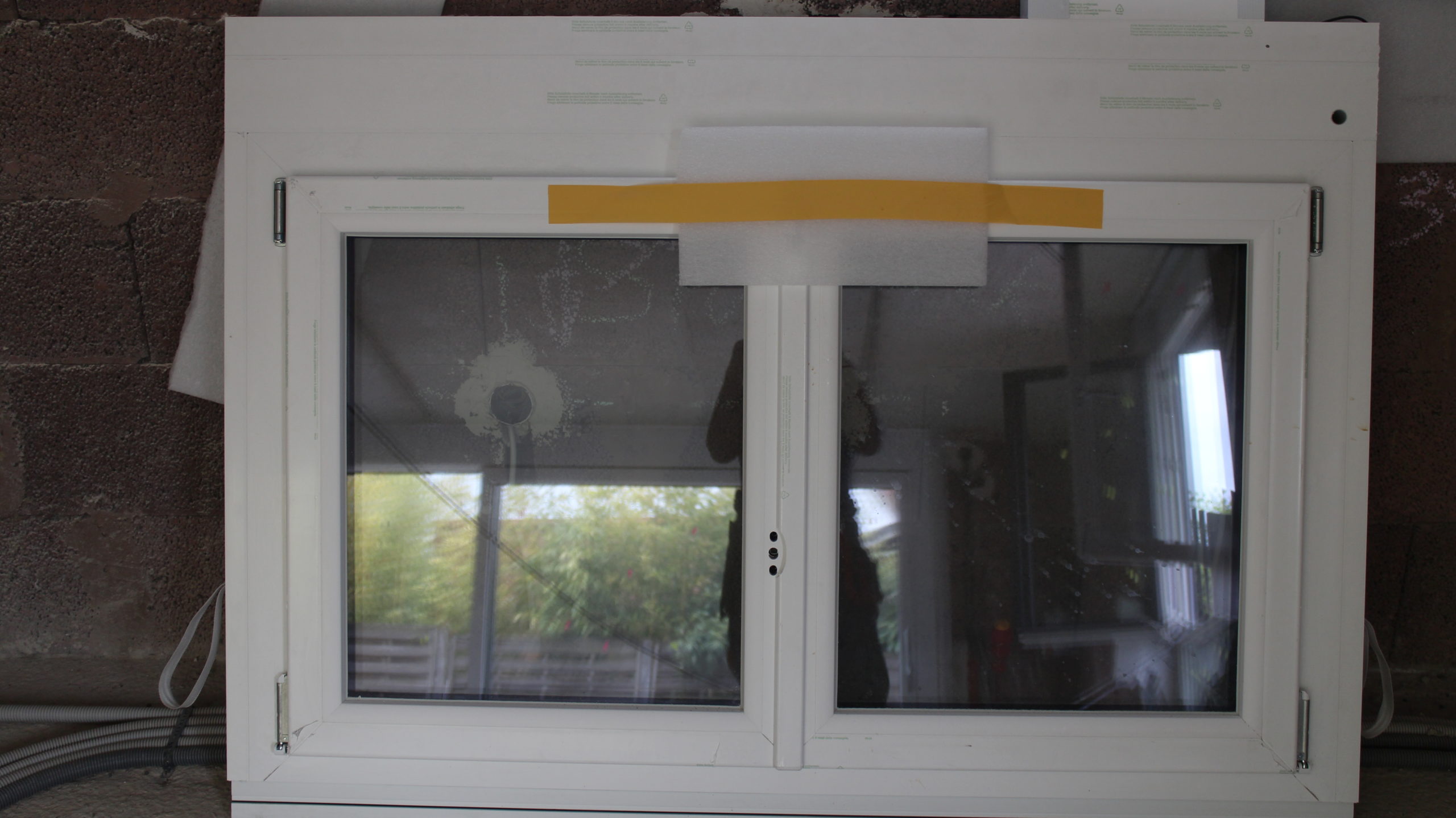 Nagelneues Fenster 3-fach verglast der Marke Internorm