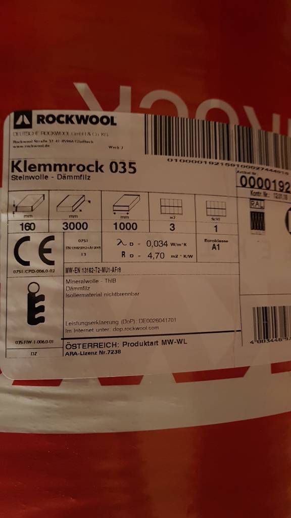 Rockwool Klemmrock