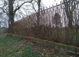 Antiker Zaun 24m lang ,Höhe 1,8m,  100 Jahre alt