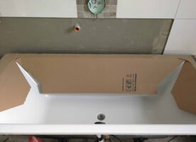 Badewanne Stahl Email