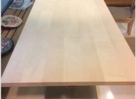 Ahorn Platte massiv, D=40mm, 1000mmx2340mm