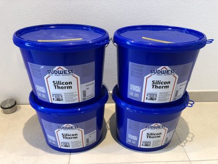 Südwest Silikonharzfarbe SiliconTherm 4 x 15L Gebinde Farbton 32136 Südwest Silikonharzfarbe SiliconTherm 4 x 15L Gebinde Farbton 32136