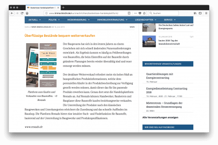 Überflüssige Bestände bequem weiterverkaufen Überflüssige Bestände bequem weiterverkaufen