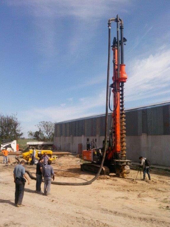 New piling / drilling rig  Tescar CF6 CFA