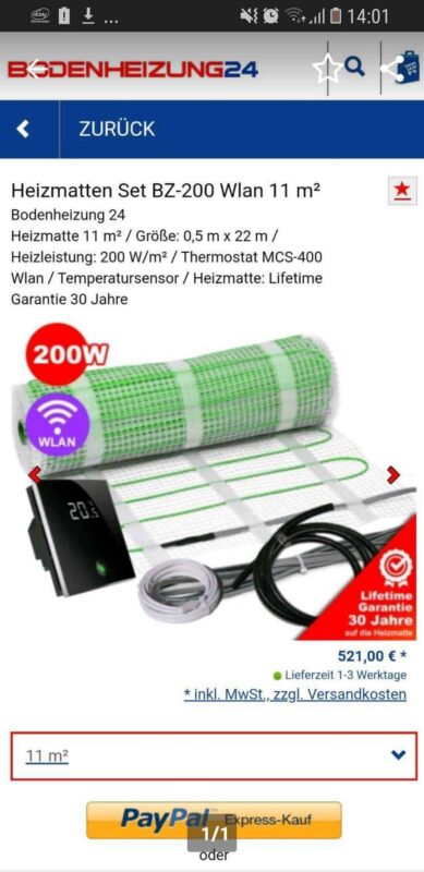 Bodenheizung