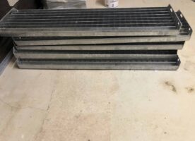 Stahlwangentreppe Innotec, 5 Stufen: Stufenbreite 1.000 mm