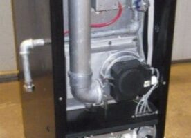 Heizung Warmluft Erzeuger, gasbefeuert, Scharg Öko plus DC 16