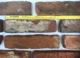 Ziegelriemchen, Rot Dunkelrote Krumme hartgebrannte Kohlebrand, Ziegelsteine, Klinkerriemchen Ziegelriemchen, Rot Dunkelrote Krumme hartgebrannte Kohlebrand, Ziegelsteine, Klinkerriemchen
