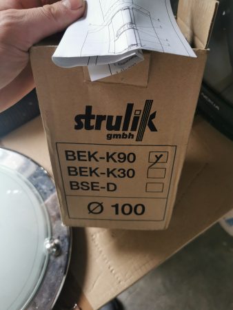 Strulik BEK-K90 100 Brandschutzklappe brandschutz Lüftung