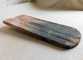 alte Biber Dach Ziegel Pfanne Schindel historische Dachdeckung Biberschwanz Carport Vordach Pavillon Garten Laube