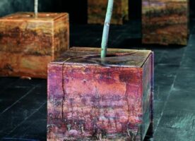 Designer Pflanz-, Blumentop „Hand Made“