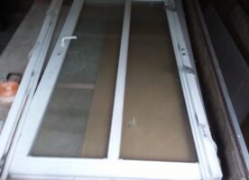 Fenstertür 120x220cm Holz isolierverglast