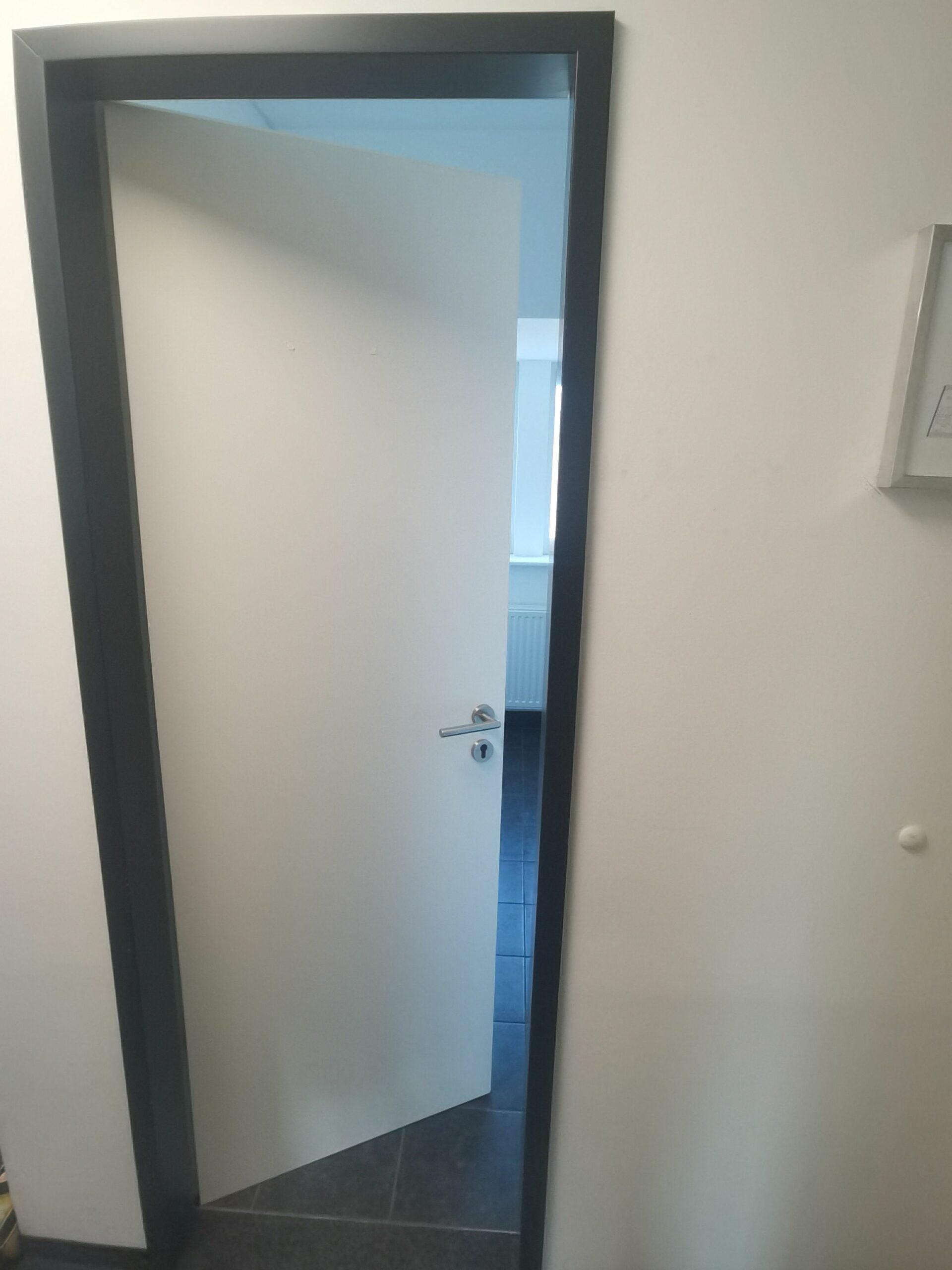 Zimmertür mit Stahlzarge