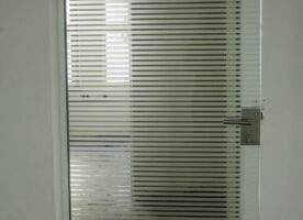 Glastür mit Zarge, Glas, Tür, Zimmertür, Büro, von Dormakaba (inkl. Ausbau)