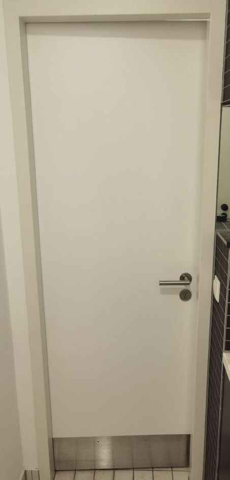 Badtür weiß DIN R, Türen, Badezimmer (ausgebaut)