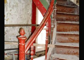 Holztreppe Vintage