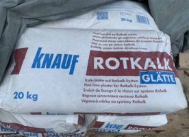 Knauf Rotkalkglätte 20 Kg, Kalkglätte