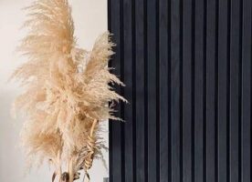 AKUSTIKPANEELE SCHWARZE ASCHE ECHT HOLZ