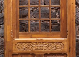 Antike Haustür Jugendstil