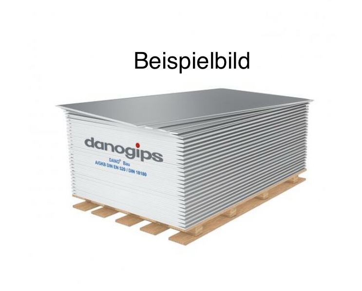 Danogips GKB Gipsbauplatte 12,5 mm 1250x2000 mm