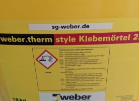Klebemörtel 2K, Weber Therm