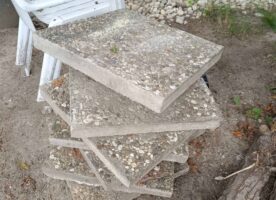 Waschbetonplatten