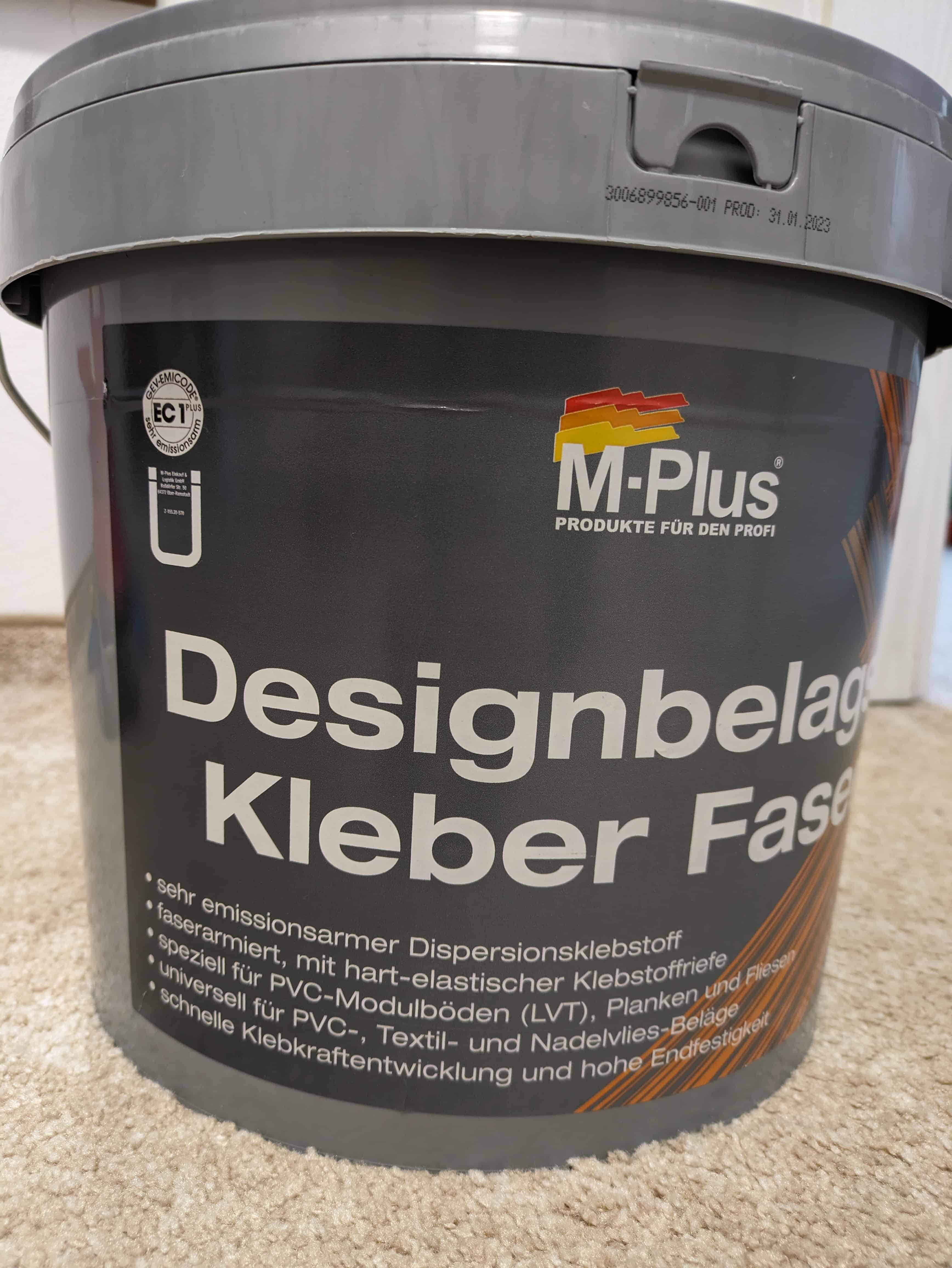 M-Plus Designbelagskleber Faser