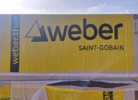 Saint-Gobain Weber Therm Fassadendämmung EPS 032 Standard -G- 140 mm, insgesamt 33 m²