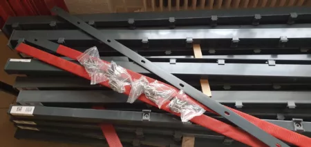 Zaun Set 37,5m Doppelstabmatten (6/5/6) mit Pfosten