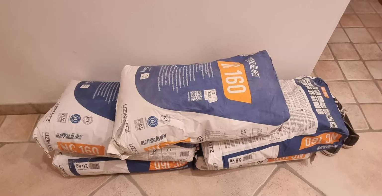 5 Säcke á 25Kg UZIN NC 160 Spachtelmasse