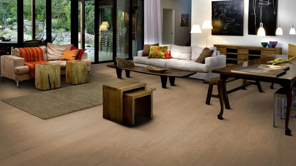 KÄHRS Furnierboden Eiche Butterscotch Landhausdiele lackiert