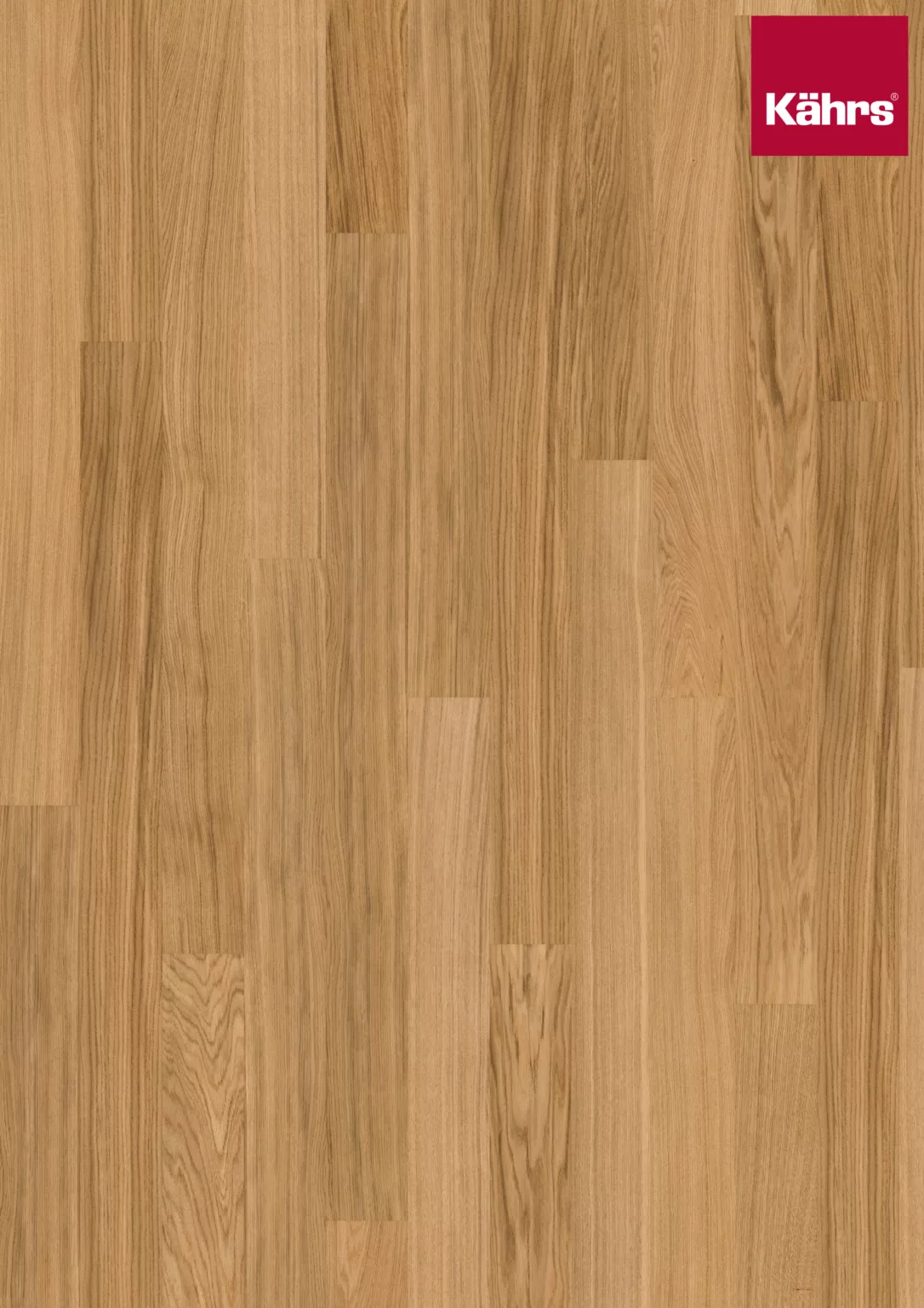 KÄHRS Furnierboden Eiche Landhausdiele lackiert