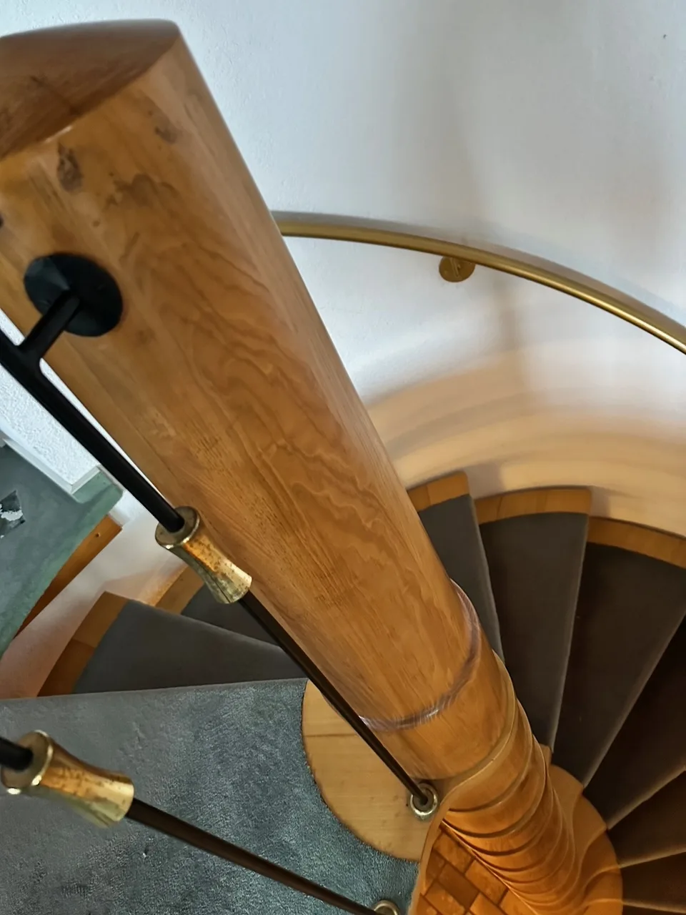 Wendeltreppe aus Holz