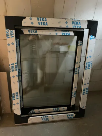 VEKA – Kunststofffenster anthrazit