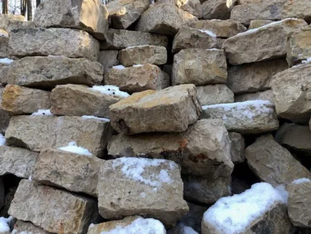 Mauersteine Jurakalk Naturstein Kalksandstein – gebraucht