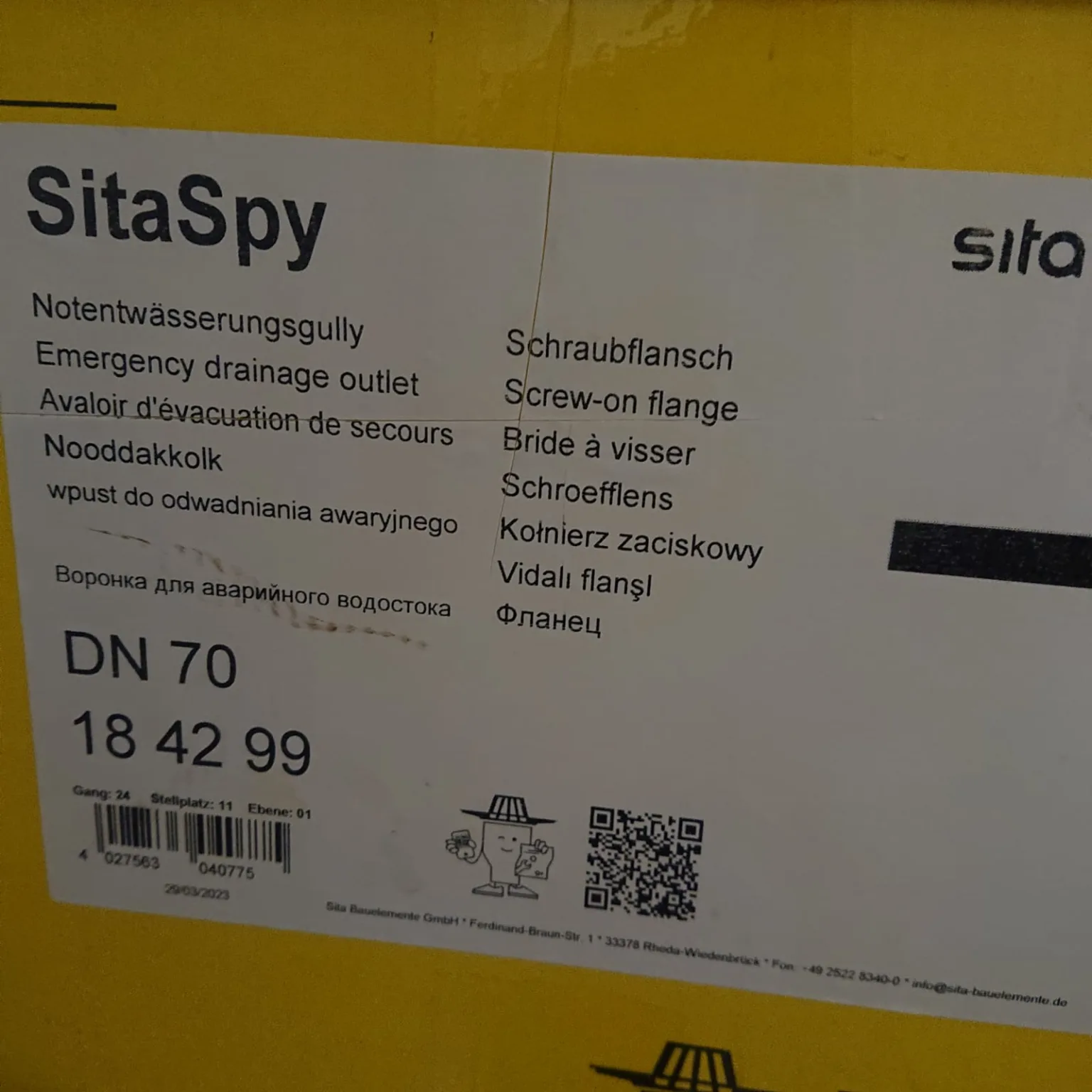 sita Spy VA DN 70