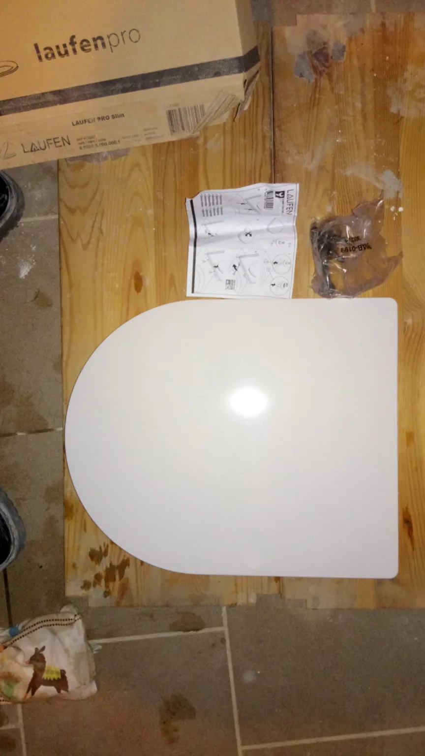 Laufen Pro Slim toilettensitz